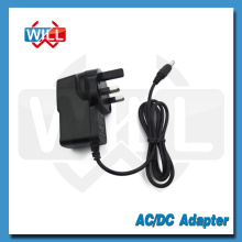 BS 2pin adaptador de parede montado na parede do Reino Unido 12v